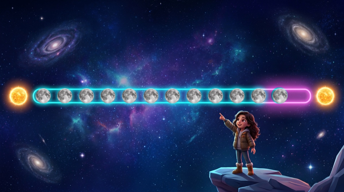 Ilustración: Doce lunas no llenan un año