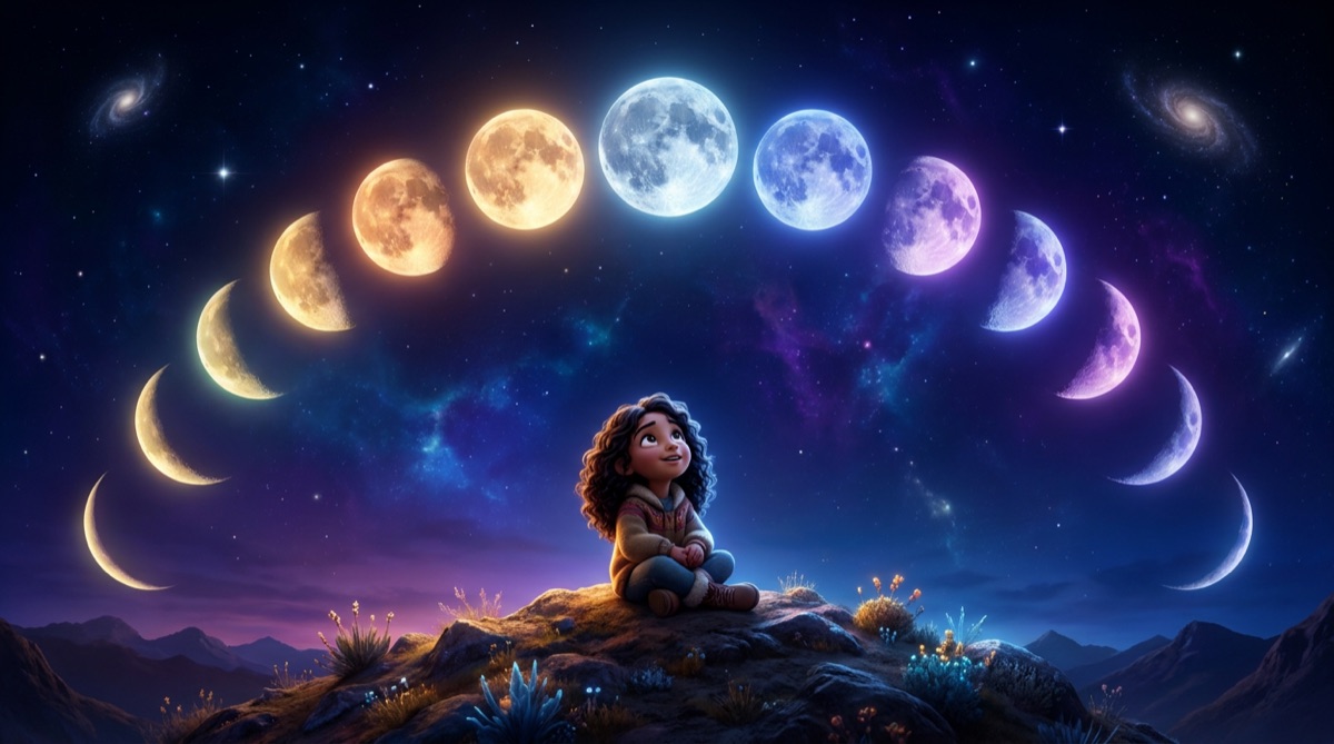 Ilustración: El mes de la Luna