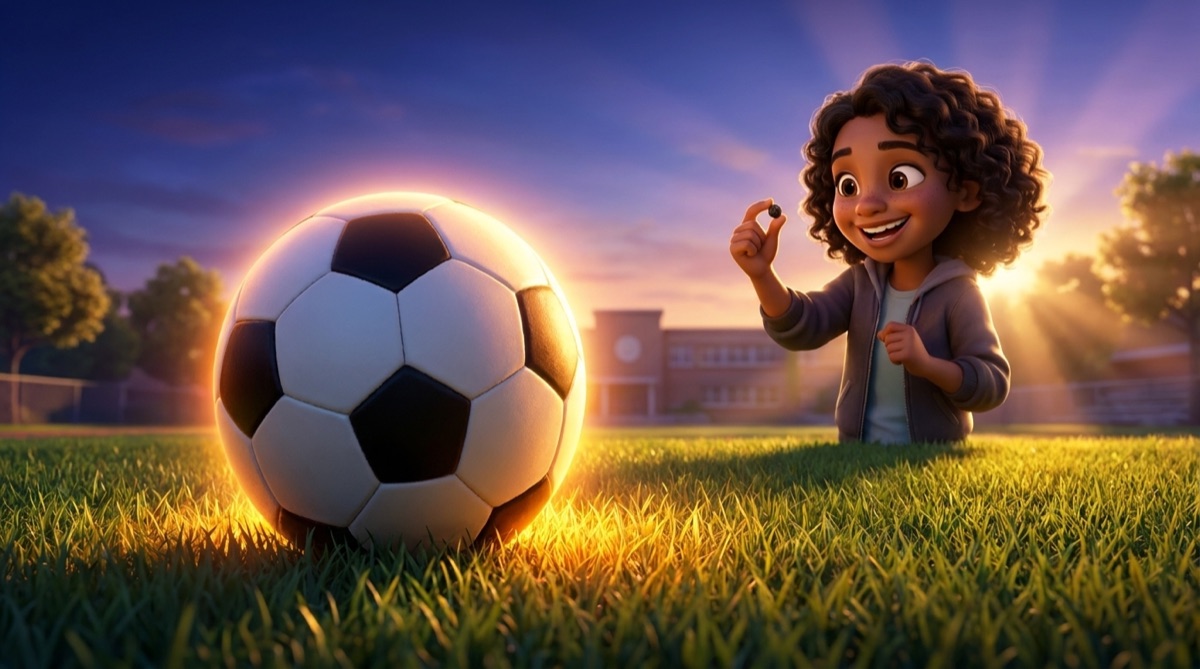 Ilustración: Un Sol del tamaño de un balón