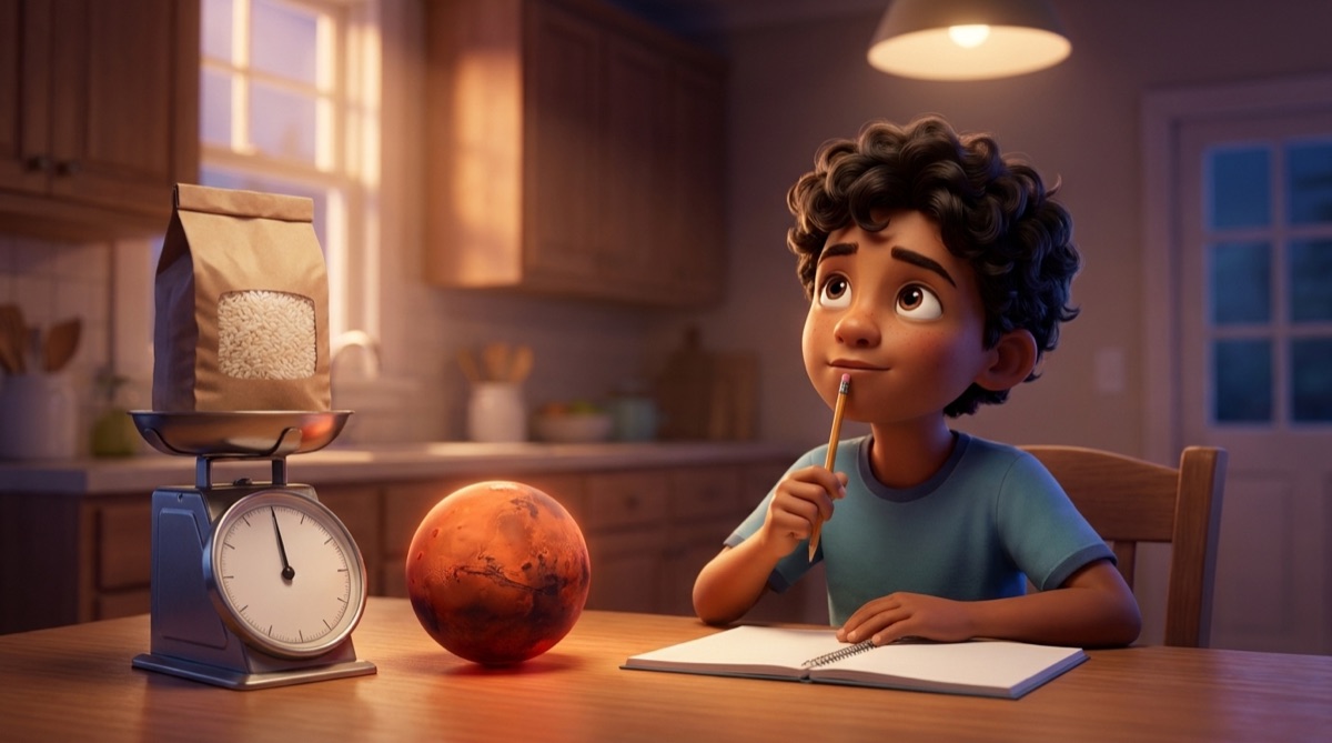 Ilustración: Multiplicar por un decimal, paso a paso