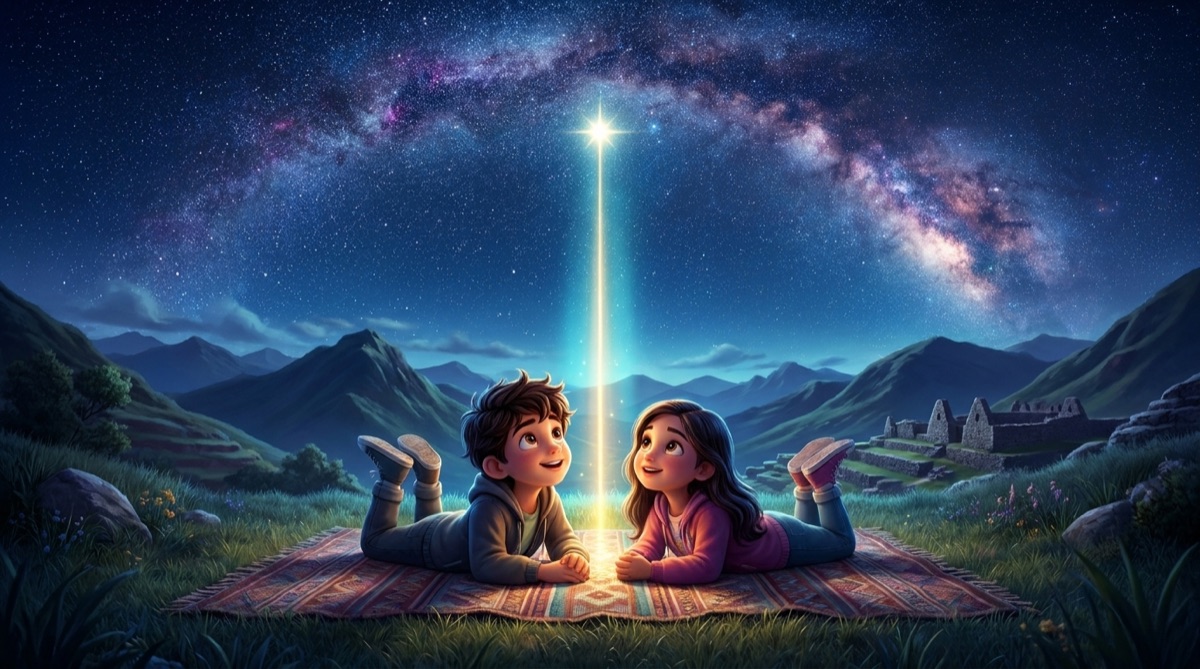 Ilustración: Mirar el cielo es mirar al pasado