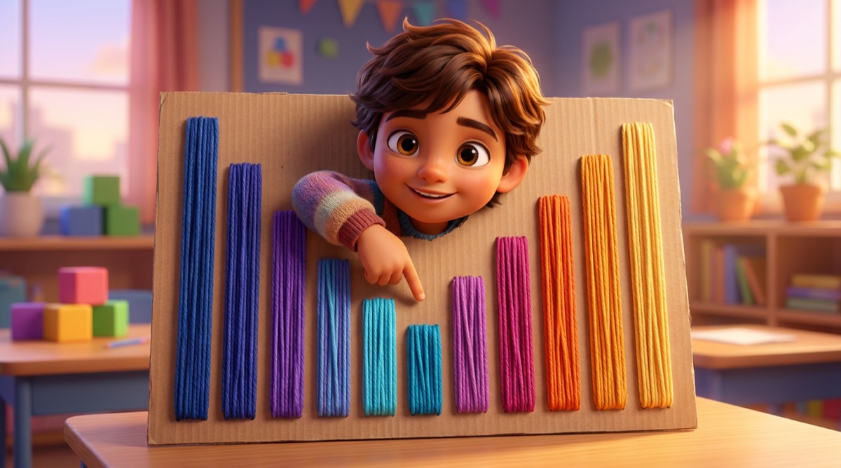 Ilustración: Gráficas de barras con sombras
