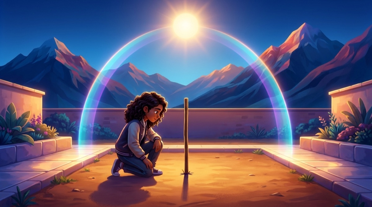 Ilustración: La altura del Sol al mediodía