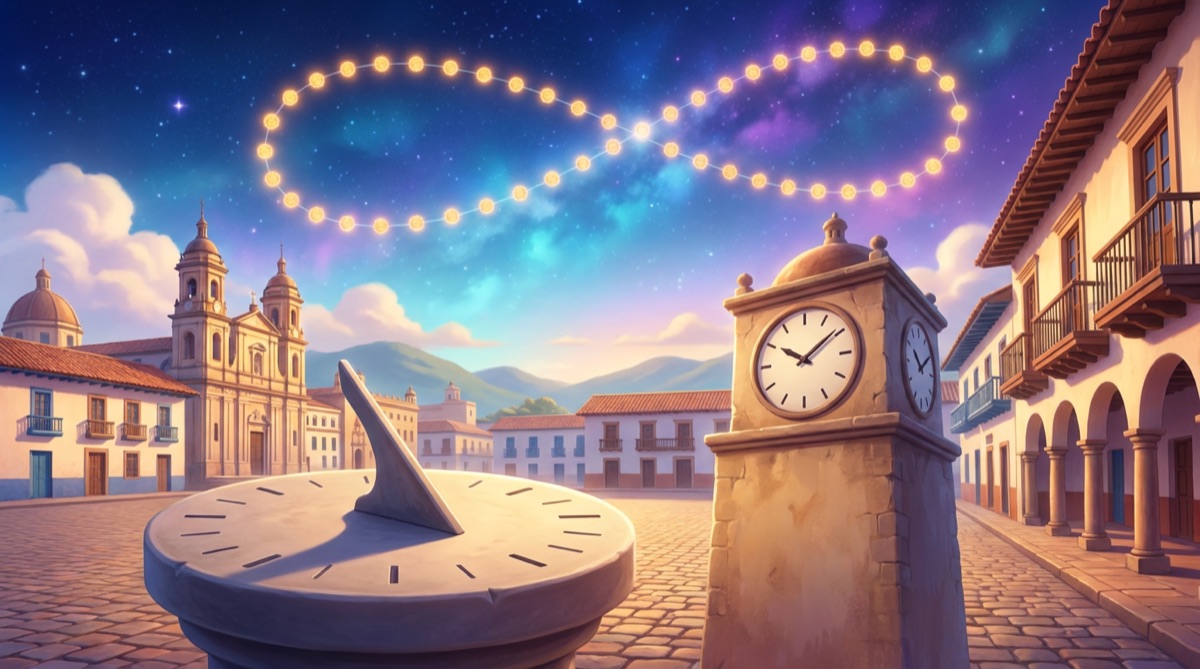 Ilustración: Hora legal, hora solar y la ecuación del tiempo