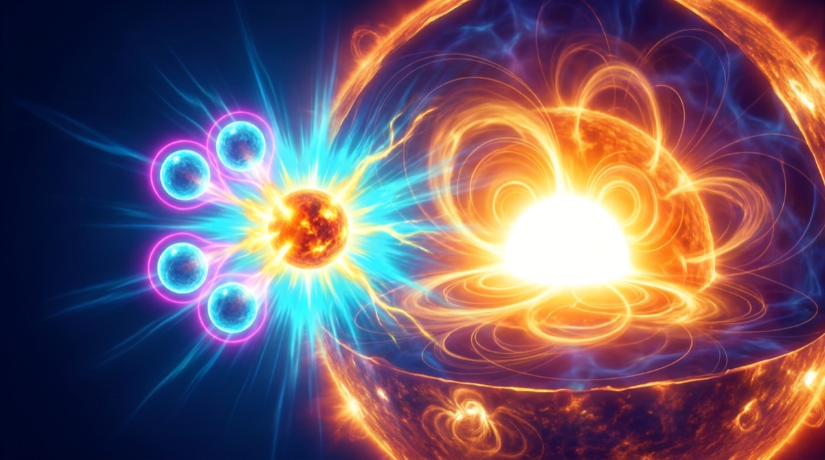 Ilustración: El combustible: E = mc²