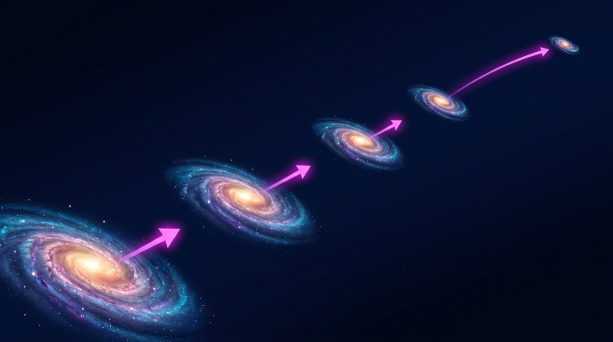 Ilustración: La ley de Hubble