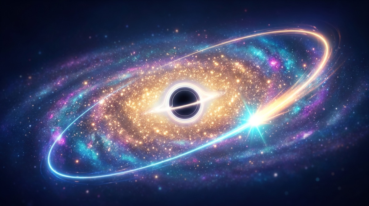 Ilustración: La forma astronómica: masas solares, UA y años