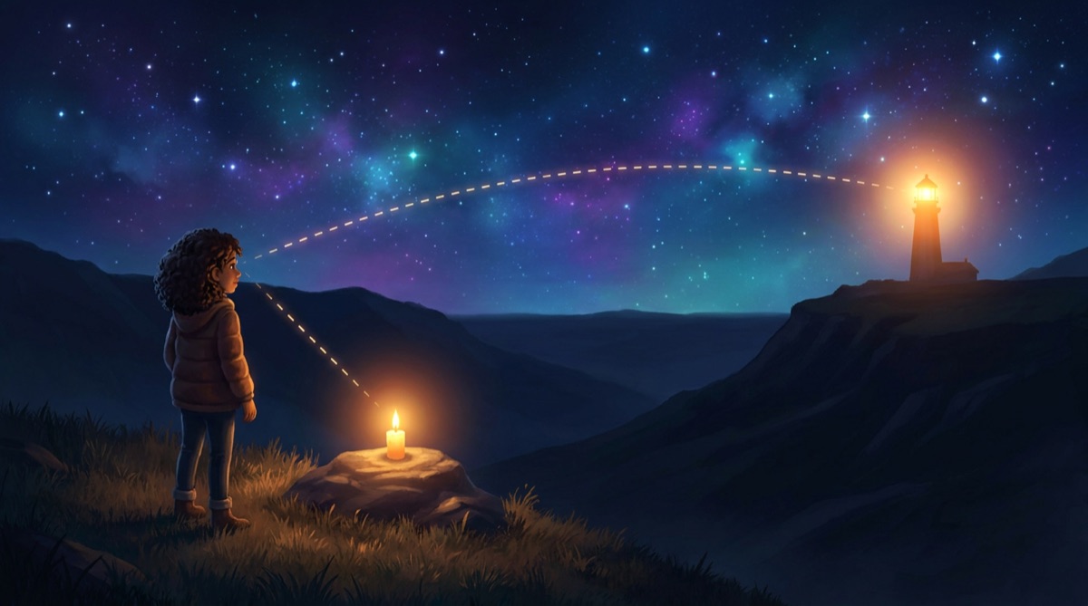 Ilustración: Magnitud absoluta y módulo de distancia