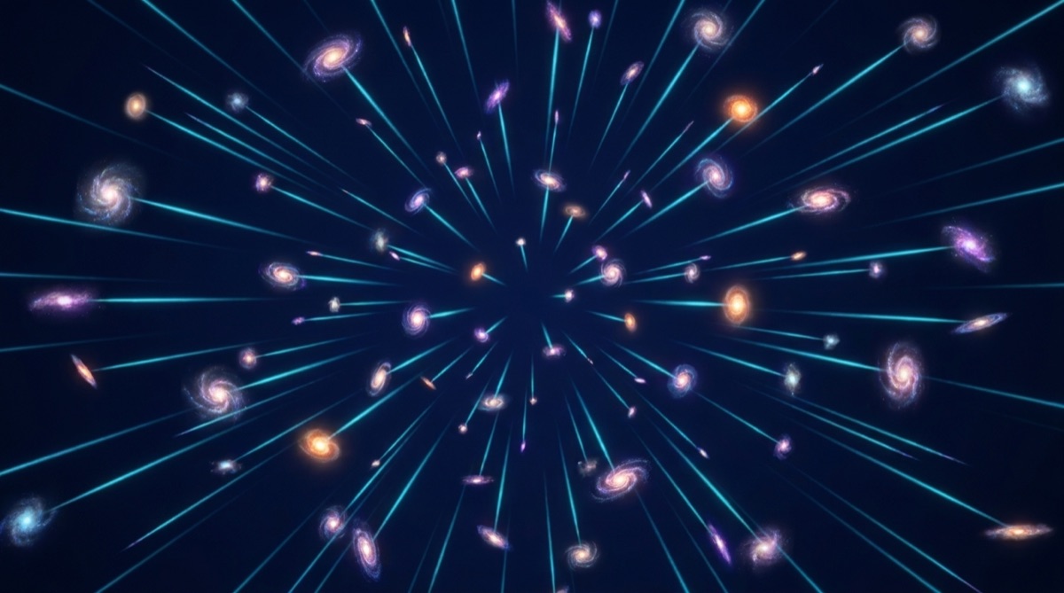Ilustración: Desarrollo a bajo corrimiento: la ley de Hubble y q₀